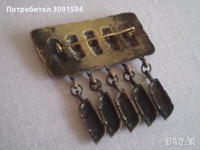 Възрожденска брошка , снимка 6 - Антикварни и старинни предмети - 37316072