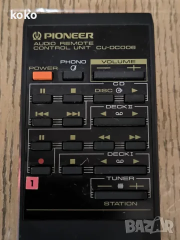 Ретро автентично дистанционно за уредба аудио Pioneer , снимка 2 - Други - 56298890