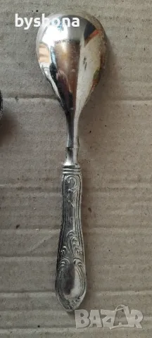 Сребърни прибори за хранене, снимка 6 - Антикварни и старинни предмети - 49567833