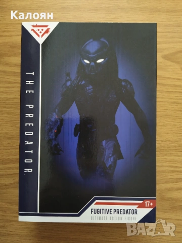 Екшън фигура NECA Fugitive Predator w/ LED Bio-mask, снимка 3 - Колекции - 54241926