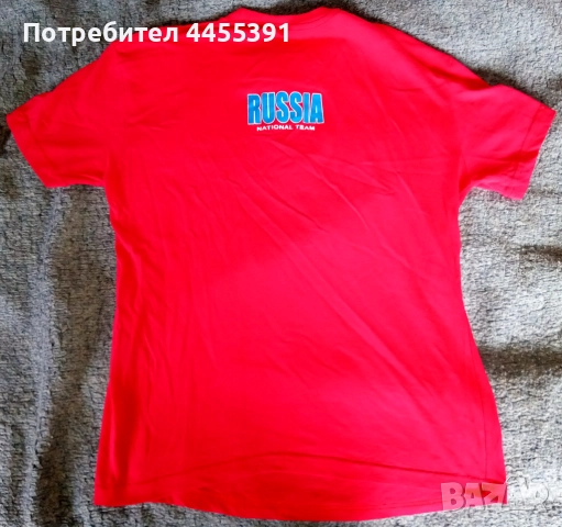 Тениска на национален отбор Русия, снимка 2 - Тениски - 51672633