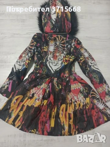 Дамско Яке Шушляк малко над коляното , снимка 6 - Якета - 51914598