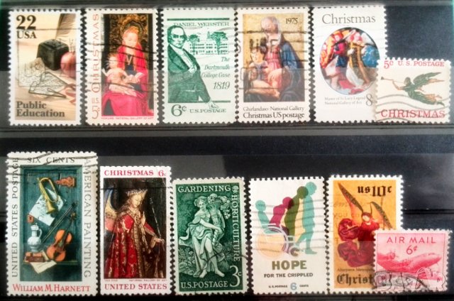 Стари Пощенски марки-3, снимка 3 - Филателия - 39557235