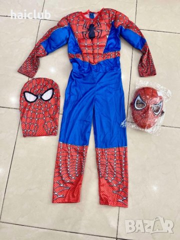 Костюм с мускули и маска Спайдърмен,Хълк /Carnival costumes, снимка 2 - Детски комплекти - 42539588