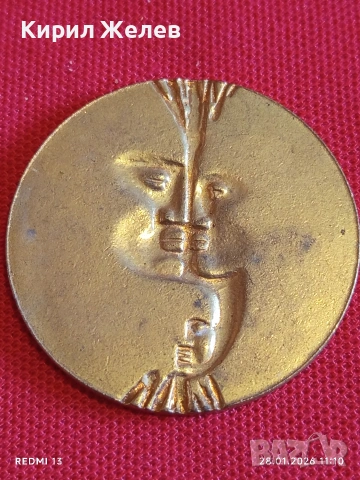 Плакет СЛЪНЦЕ и ЛУНА Alva Museum Replicas за КОЛЕКЦИЯ ДЕКОРАЦИЯ 53517, снимка 2 - Антикварни и старинни предмети - 53255256