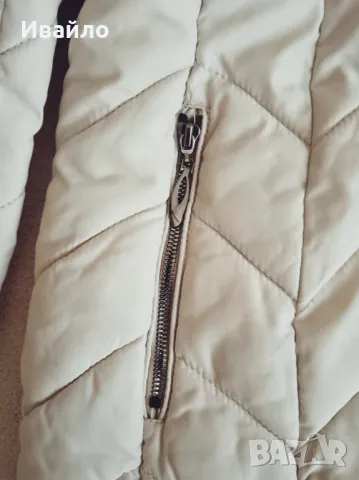 Дамско пухено зимно яке с качулка, снимка 6 - Якета - 48490880