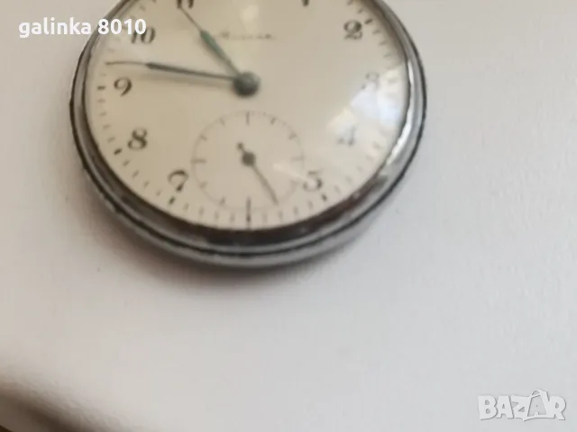 Стар джобен часовник, снимка 2 - Антикварни и старинни предмети - 56438891