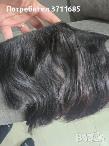 Спешно продавам естествена коса, снимка 5 - Други - 53843087