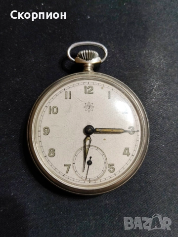 Джобен часовник - JUNGHANS - ГЕРМАНИЯ - ПЕРФЕКТЕН, снимка 8 - Джобни - 49241222