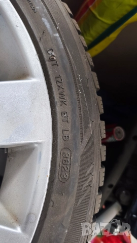 Fiat 18" 5x108 с отлични зимни гуми, снимка 2 - Гуми и джанти - 52864896