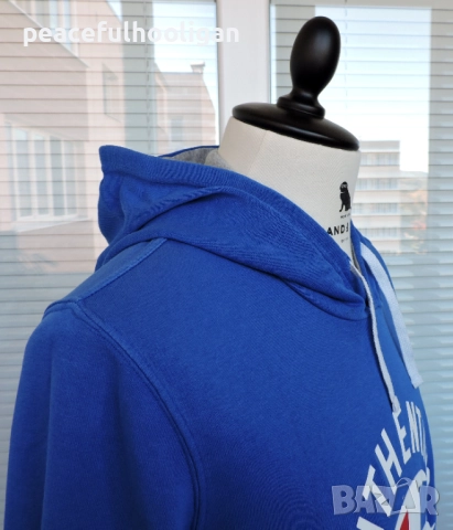 Champion Mens  Blue Hoodie - страхотен мъжки  син суичър размер L, снимка 6 - Суичъри - 52322742