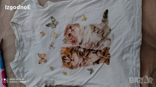 122-128 Лот детски тениски с къс ръкав, снимка 7 - Детски тениски и потници - 37058432