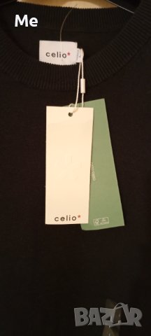 Celio Нов мъжки пуловер черен Л, снимка 2 - Пуловери - 42743880