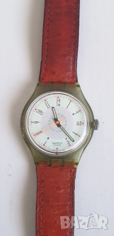 Автоматичен часовник Swatch -1992год, снимка 4 - Антикварни и старинни предмети - 54126495