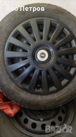 Гуми с железни джанти летни + подарък 4 таза оригинални , снимка 5 - Гуми и джанти - 33194441