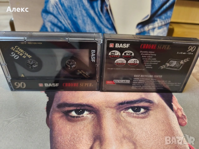 Хромни касети BASF, снимка 2 - Аудио касети - 53998640