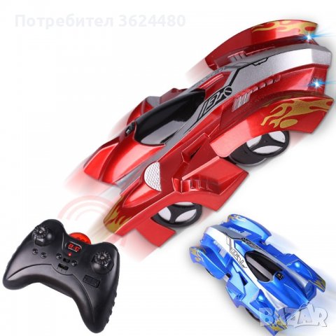 Антигравитационна кола количка която се движи по стени, снимка 3 - Коли, камиони, мотори, писти - 39993557