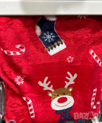 коледни одеяла, снимка 3 - Олекотени завивки и одеяла - 47645464
