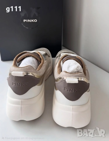 Нови различни модели сникърси Pinko, снимка 4 - Дамски боти - 54266036