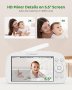 Нов WiFi бебешки монитор с вътрешна камера 1080P HD 5000mAh Бебефон, снимка 6