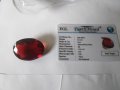 Натурален сертифициран червен Топаз 90 карата , рубин смарагд сапфир диамант  изомруд, снимка 8