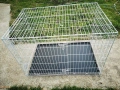 120x77x82cм XXL голяма метална сгъваема клетка за куче за транспорт или стационар, снимка 3