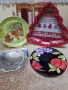 Коледни чаши и чинии, снимка 4