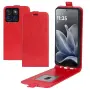 За Motorola Edge 70 Max 5G Вертикален Кожен Калъф със Слот за Карта и Скрийн Протектор – 4 цвята, снимка 3