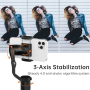 Стабилизатор Gimbal Hohem iSteady X2, с 3 оси, статив и дистанционно, снимка 4