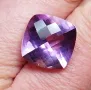 Великолепен лъскав аметист - 13кт.! Нов!, снимка 7