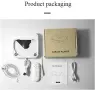 CD плейър, KC-606 външен автомобилен плейър с USB/AUX Lossless връзка, преносим CD плейър, снимка 6