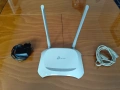Рутер TP-Link TL-WR840N бял 300Mbps + Подарък, снимка 1