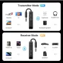 UGREEN Bluetooth 5.2 предавател-приемник 2-в-1 безжичен 3.5 мм Aux 28 часа живот на батерията, снимка 8