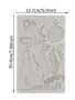 Алиса в страната на чудесата заек папрат часовник чайник чаша сервиз кафе силиконов молд форма фонда, снимка 3