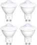 Нови TobeBright PIR LED крушки 5W GU10 авто ON/OFF – 4 броя за осветление, снимка 1