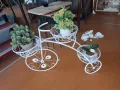 метален цветарник колело, снимка 7
