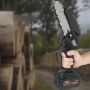 Акумулаторен мини трион 6” с 2 батерии и куфар, снимка 13