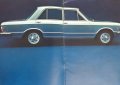 Ретро Рекламен проспект на Фиат 130  Fiat 130 Limousine 3200 Torino формат А4, снимка 2