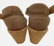 НОВИ CLARKS сандали на платформа - корк, №39, снимка 7