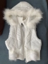 БЯЛ ЕЛЕК /XS/ ПУХ / НОВ /КАЧУЛКА, снимка 1