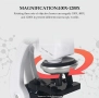 Детски Микроскоп с аксесоари 100х-1200х, снимка 7