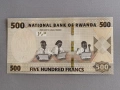 Банкнота - Руанда - 500 франка UNC | 2019г., снимка 1
