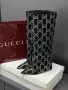 Gucci Луксозни Дамски Черни Високи Ботуши С Бляскави Камъни И Елегантен Заострен Връх Код SEM-845, снимка 1
