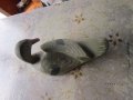 Уникална дървена фигура лебед патица , снимка 6