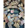 Голямо дървено домино с 91 части, класическа луксозна игра за деца и възрастни B110, снимка 2