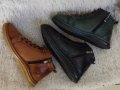Боти, естествена кожа, три цвята, код 540/69, снимка 4