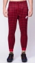Nike Gingham Check Joggers In Red L, снимка 2