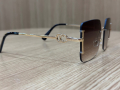 Слънчеви кафеви очила със златни рамки GC, снимка 4