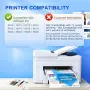 Нов Комплект 963XL мастилени касети за HP OfficeJet Pro 4 цвята тонер принтер мастило печат, снимка 2