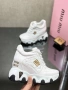 Miu Miu Дамски Маратонки На Платформа👟Дамски Спортни Обувки Миу Миу - Различни Цветове Код SK606, снимка 1